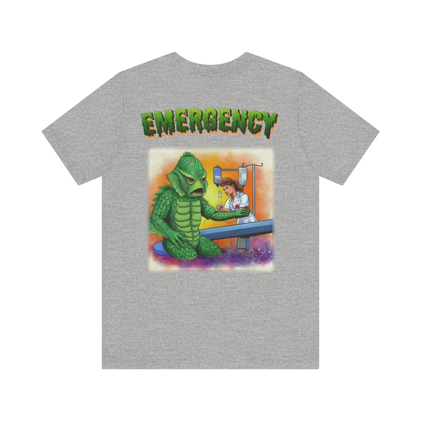 Halloween ER shirt, lagoon creature