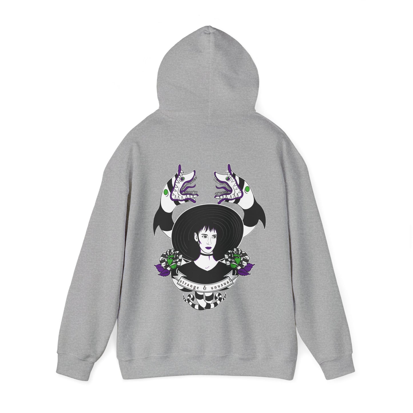 Strange and unusual, beetlejuice hoodie