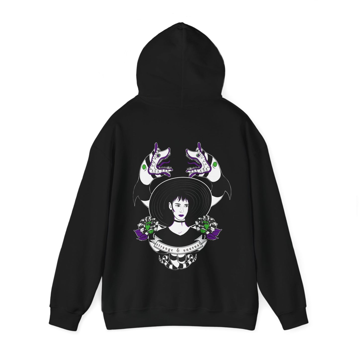 Strange and unusual, beetlejuice hoodie