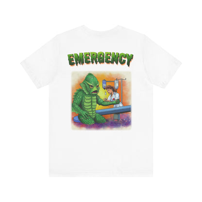 Halloween ER shirt, lagoon creature