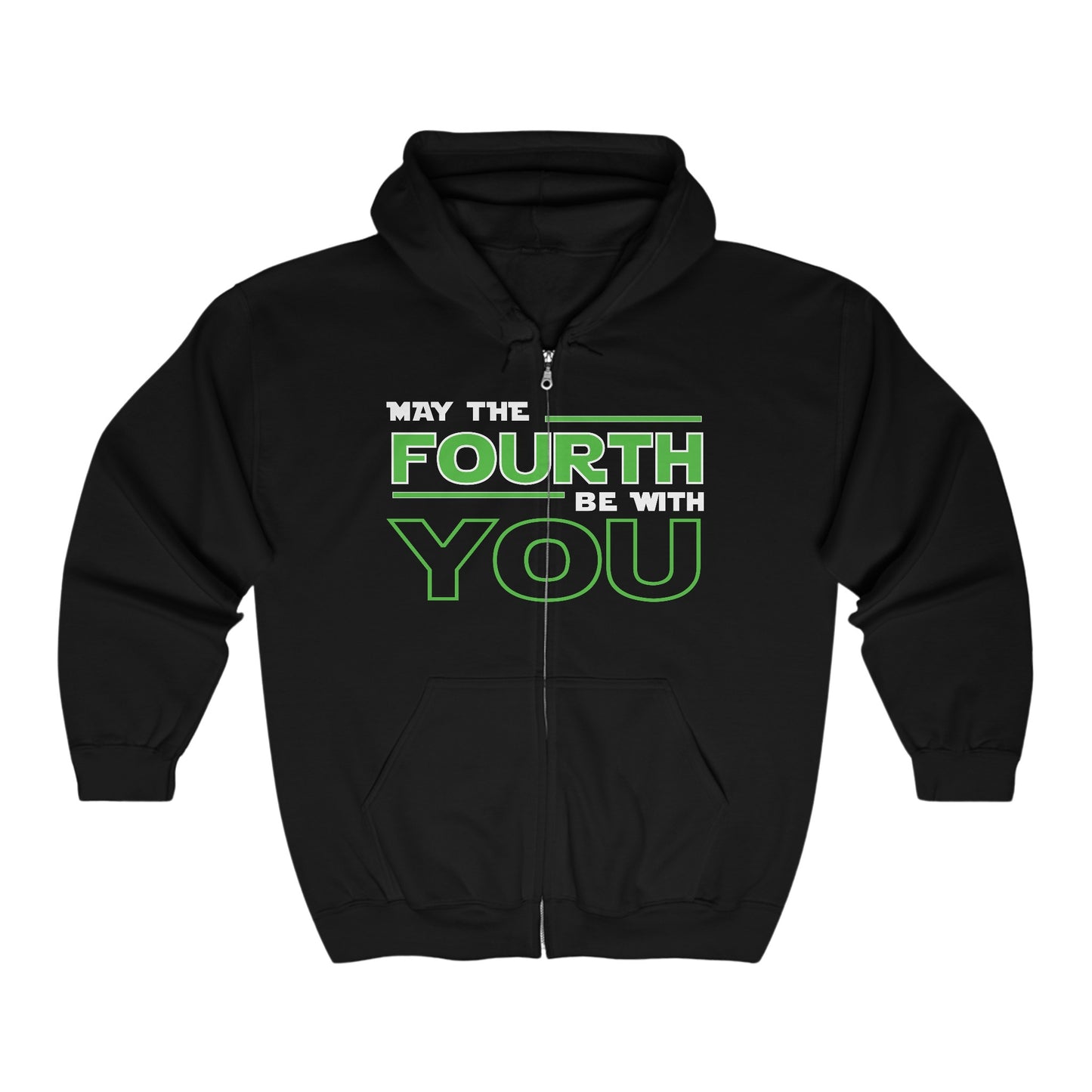 May the 4th be with you zip up