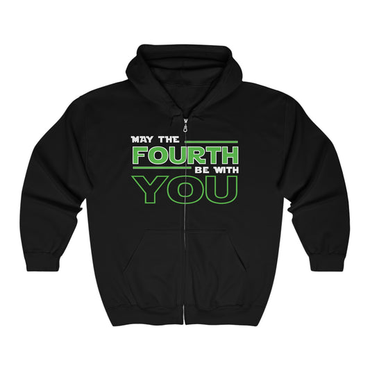 May the 4th be with you zip up